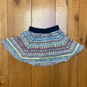 Tea skirt with built in shorts